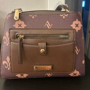 Adrienne Vittadini Floral Patterned Crossbody Bag
